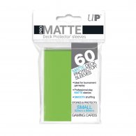 UNIT Pro Matte Small Deck Protectors (60 pcs) - LIME GREEN
