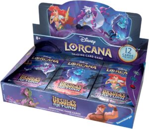 Disney LORCANA BOOSTER PACK SET 4 URSULA'S RETURN TCG Trading Card Game