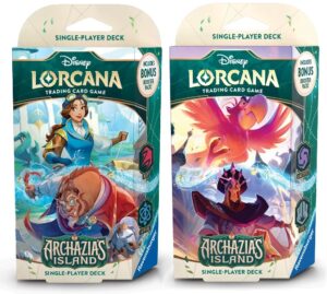 Disney Lorcana STARTER DECK SET 7 ARCHAZIA'S ISLAND Trading Card Game TCG (1 pc)
