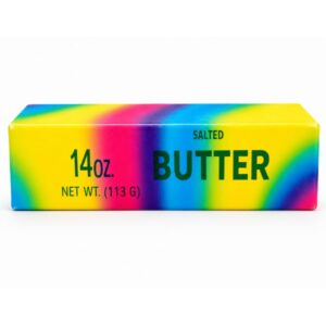 Squishy - Slow Rising Butter - Rainbow Jumbo