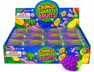 Crunchy Grapes Squishy Fidget Toy